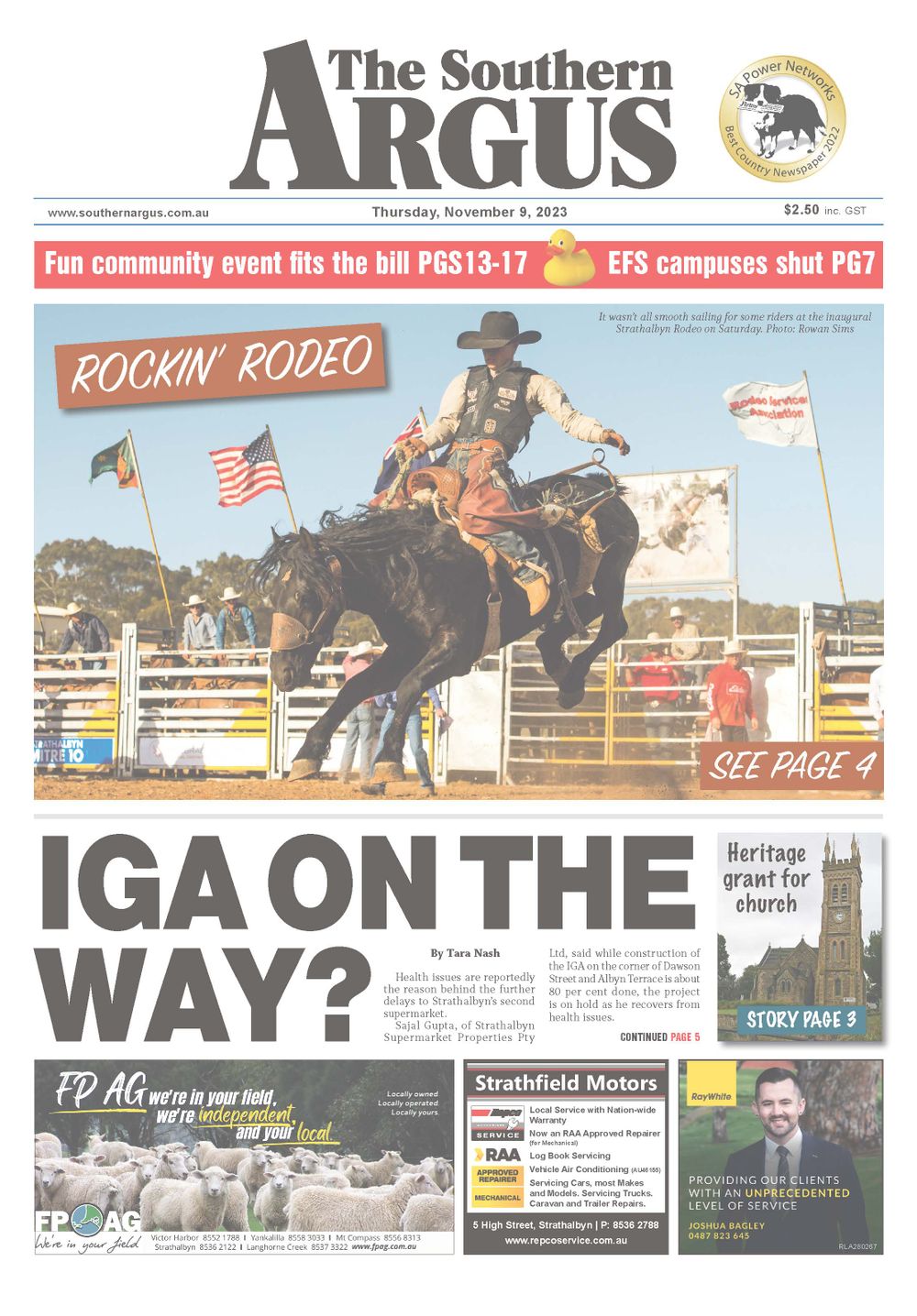 The Southern Argus - November 9, 2023 post image