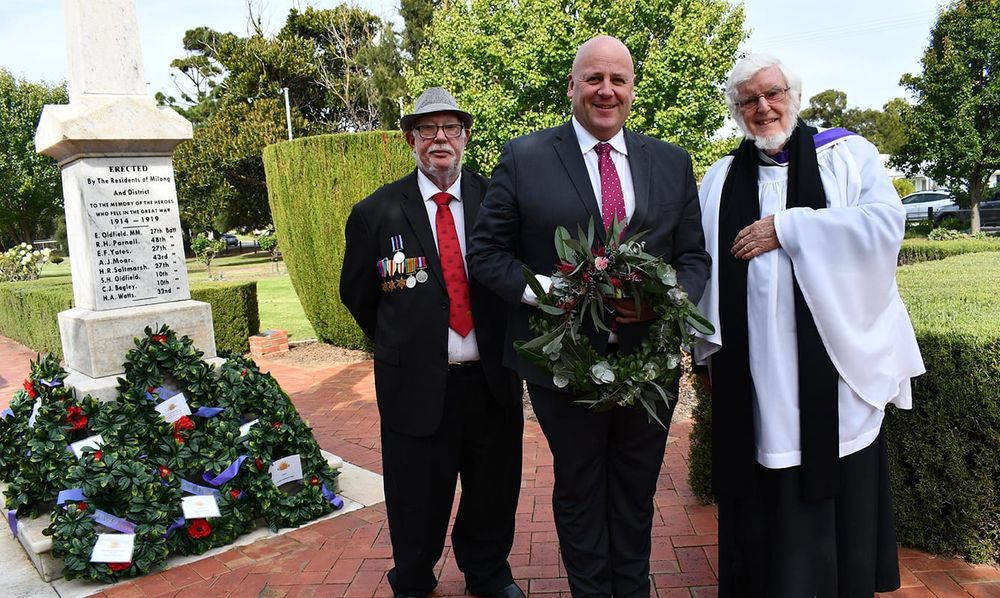 Milang’s mighty fallen honoured at returned Anzac Day service post image