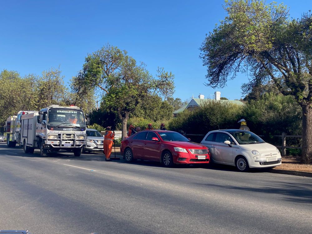 Driver collides with parked car post image