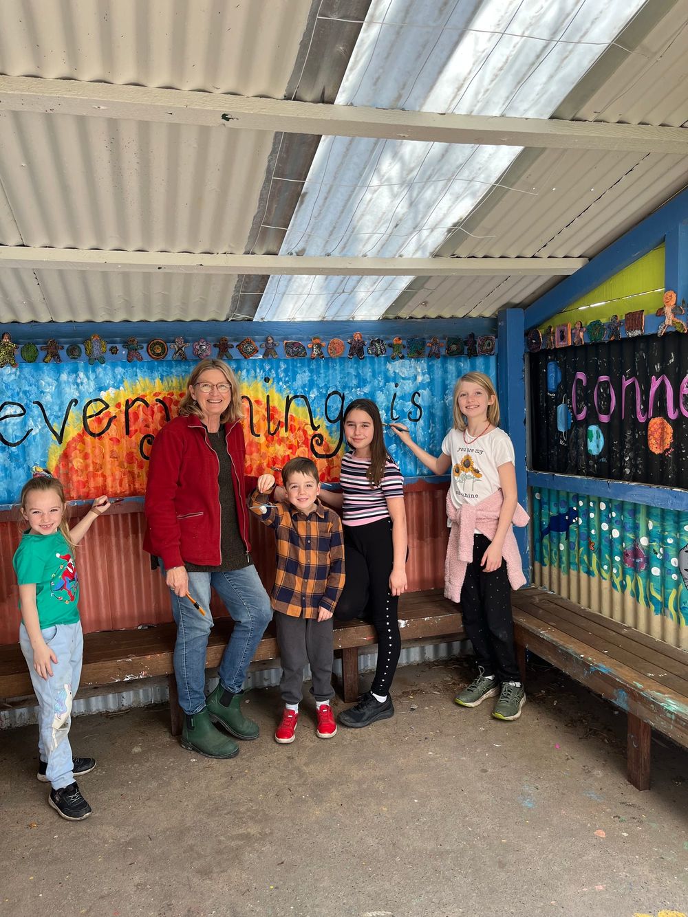 Lunch shed given personal bite of art post image