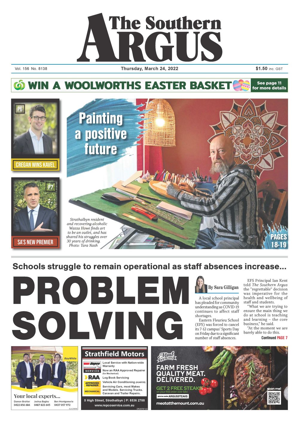 The Southern Argus - March 24, 2022 post image