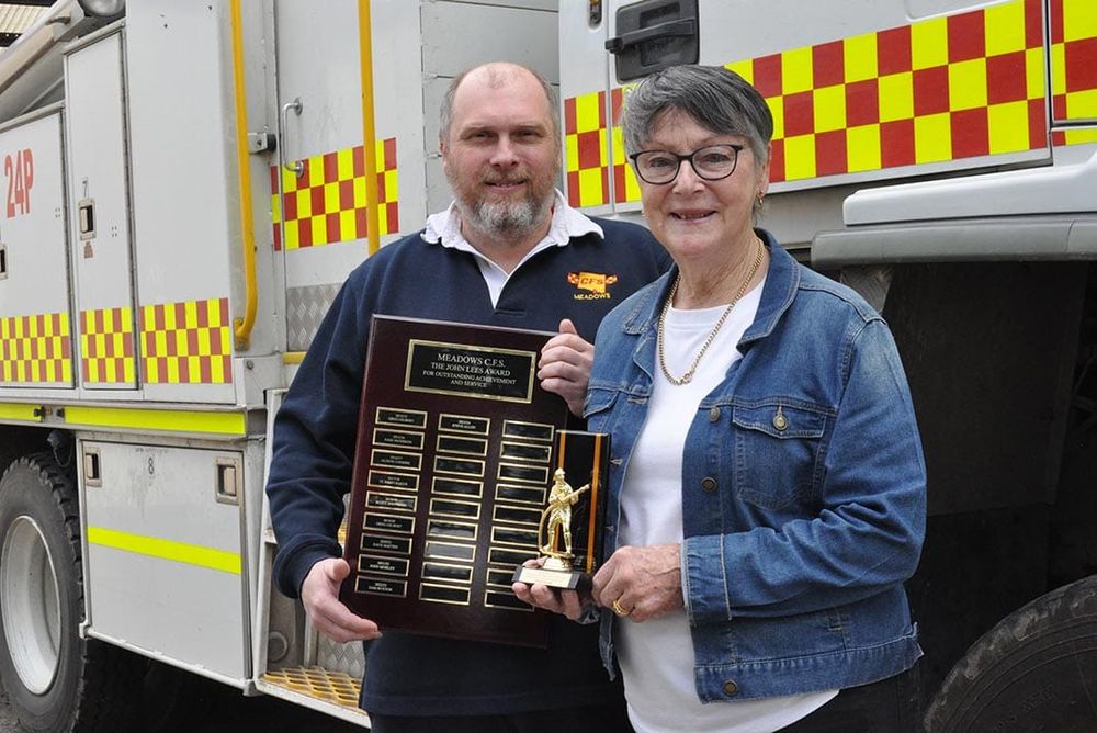 Meadows volunteer given the John Lees CFS Award post image