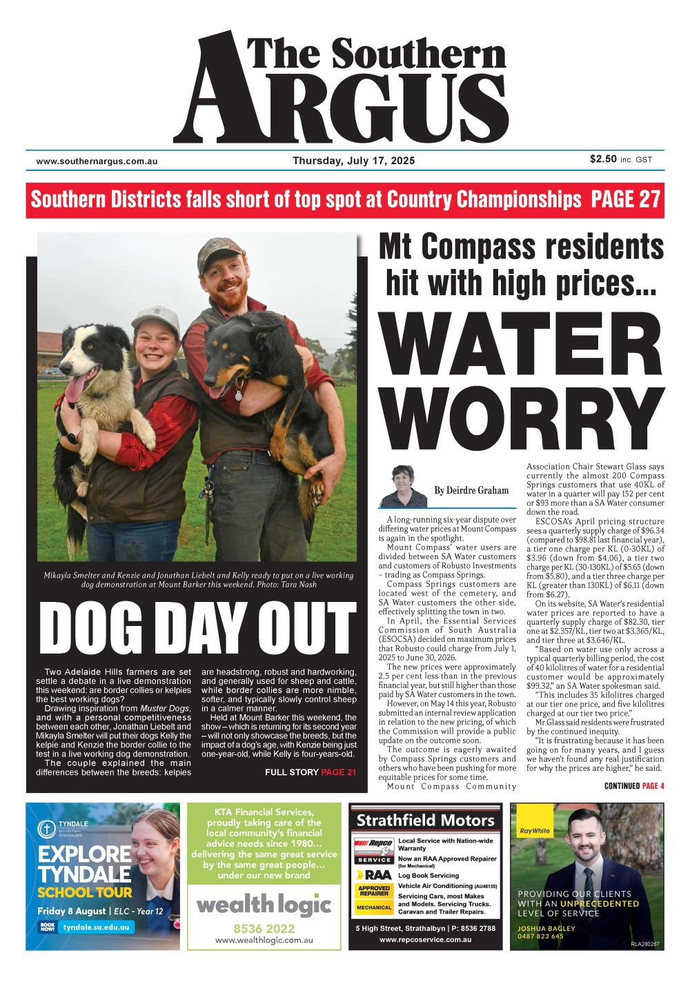 The Southern Argus - July 17, 2025 post image