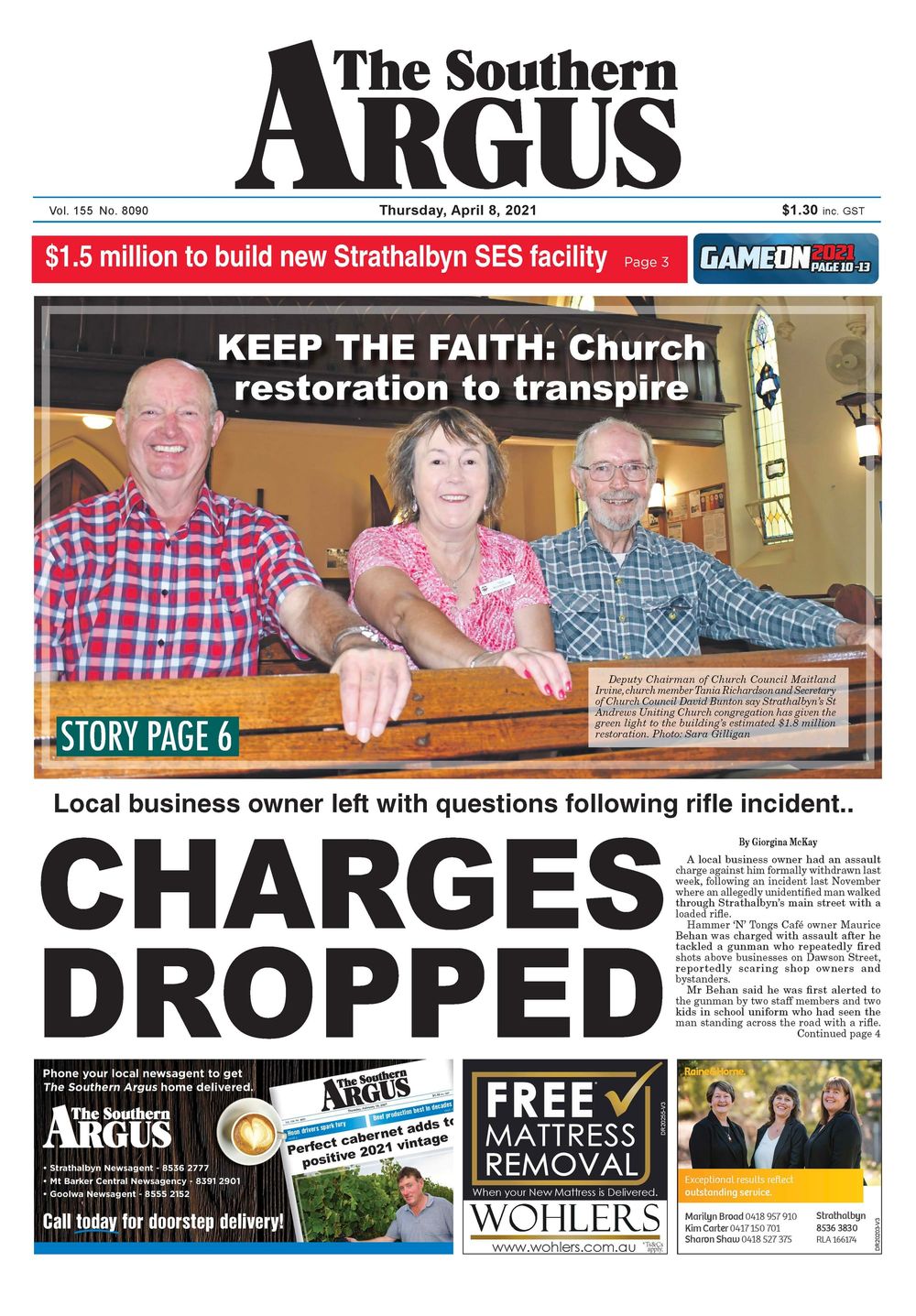 The Southern Argus - April 8, 2021 post image