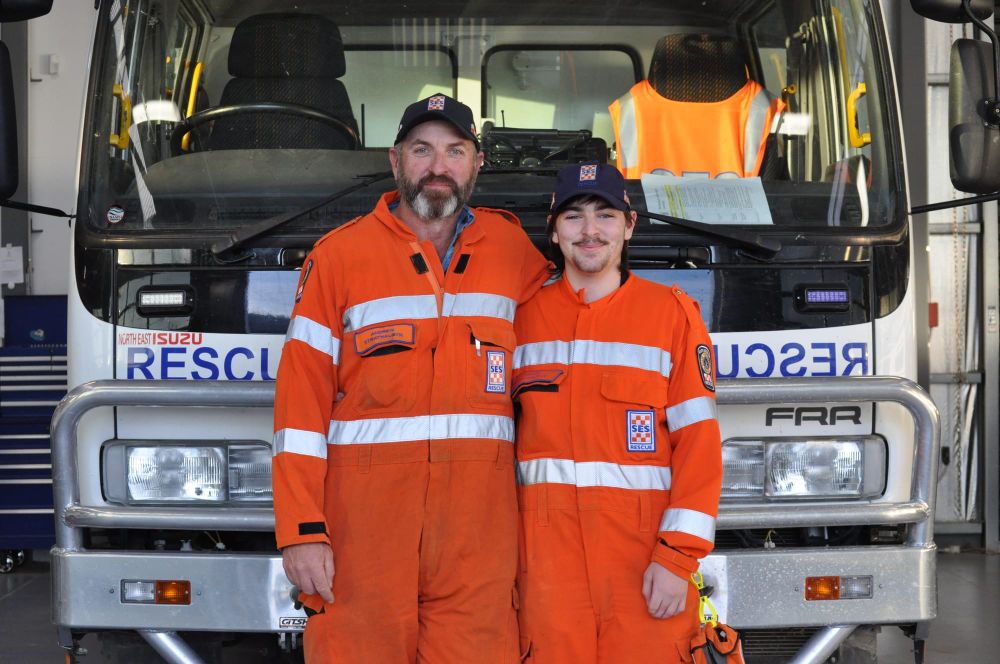 Father and son team up at SES post image