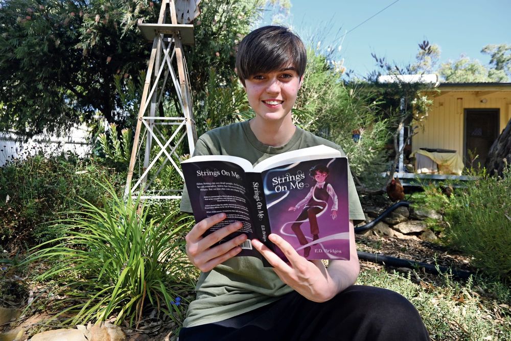 Local teenager becomes published author post image