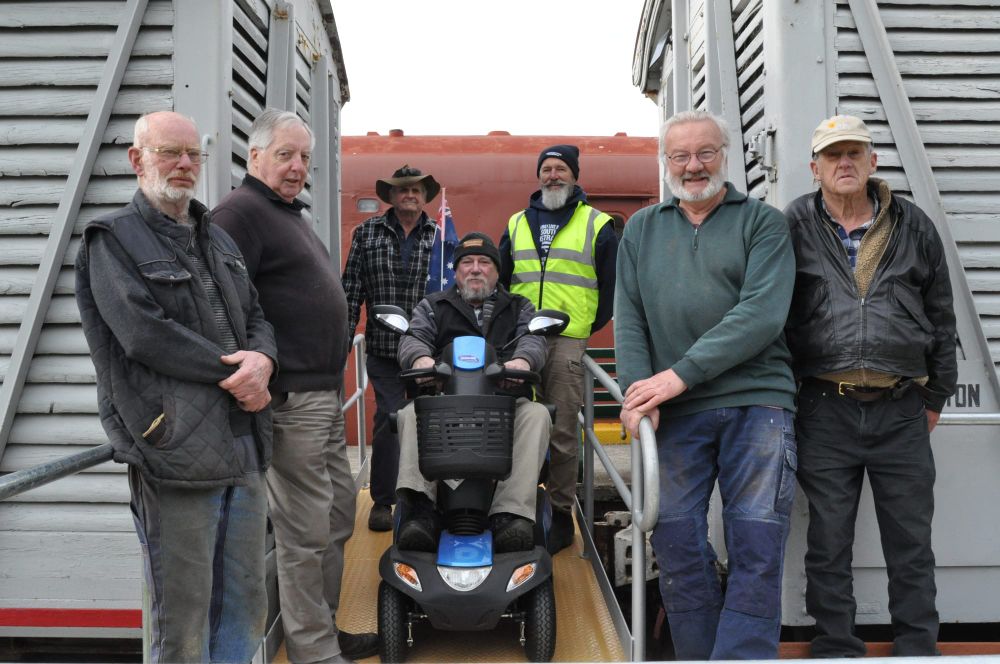 Railway museum volunteers tick off latest upgrade post image
