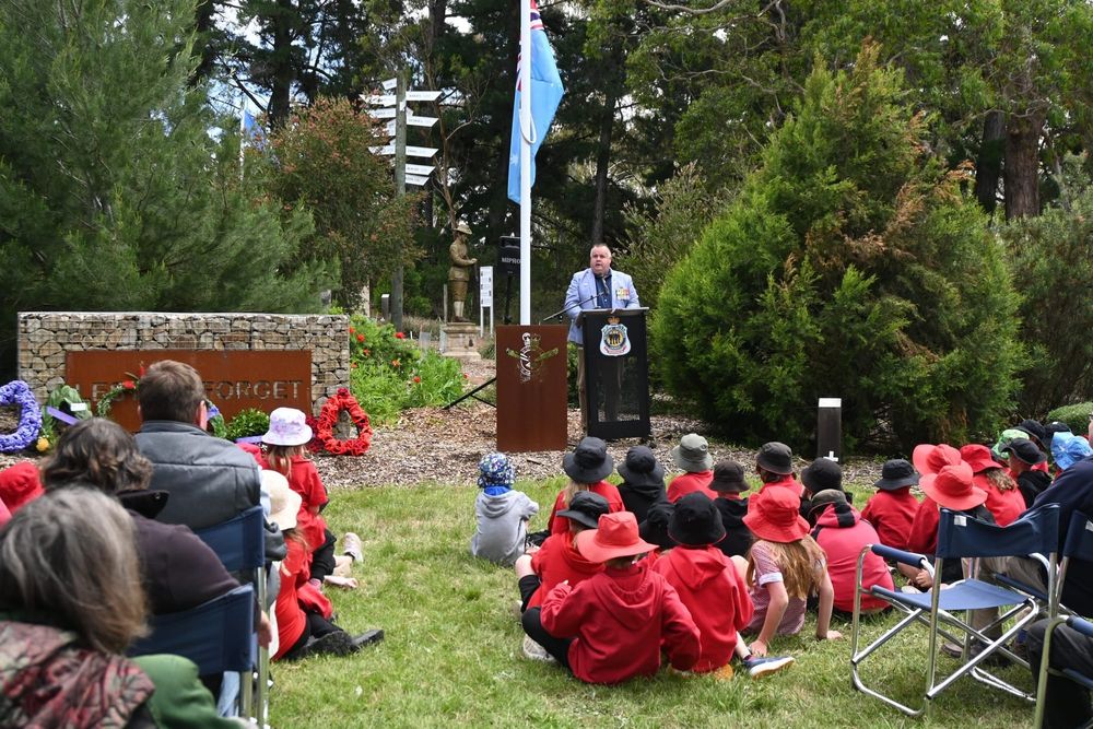 Macclesfield stops to remember post image