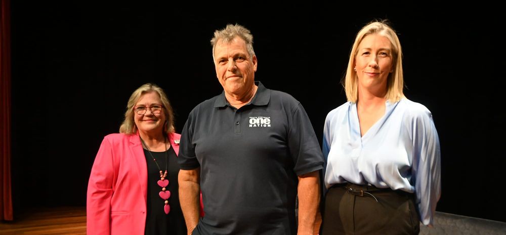 Finniss candidate forums begin post image