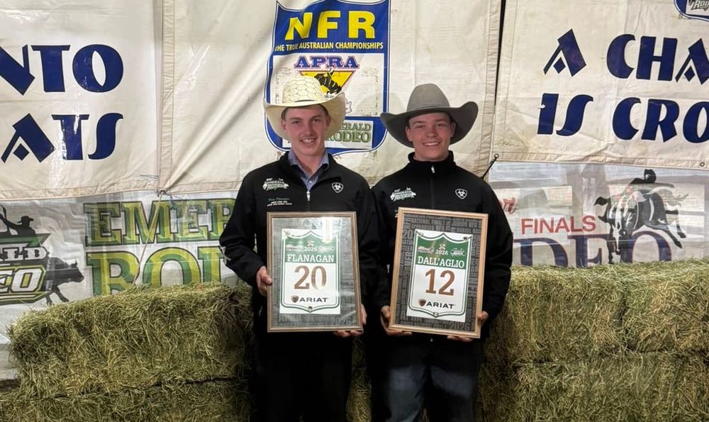 Podium finish for local roper post image