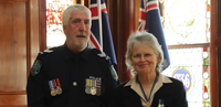 Mount Barker sergeant battles through flood and flames post image