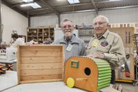 Woodworkers clock up life memberships post image