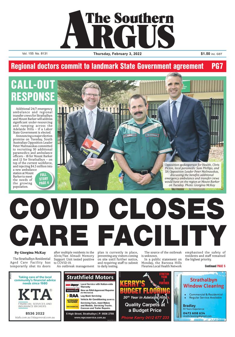 The Southern Argus - February 3, 2022 post image