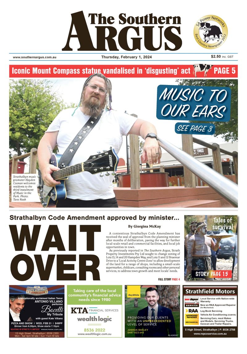 The Southern Argus - February 1, 2024 post image