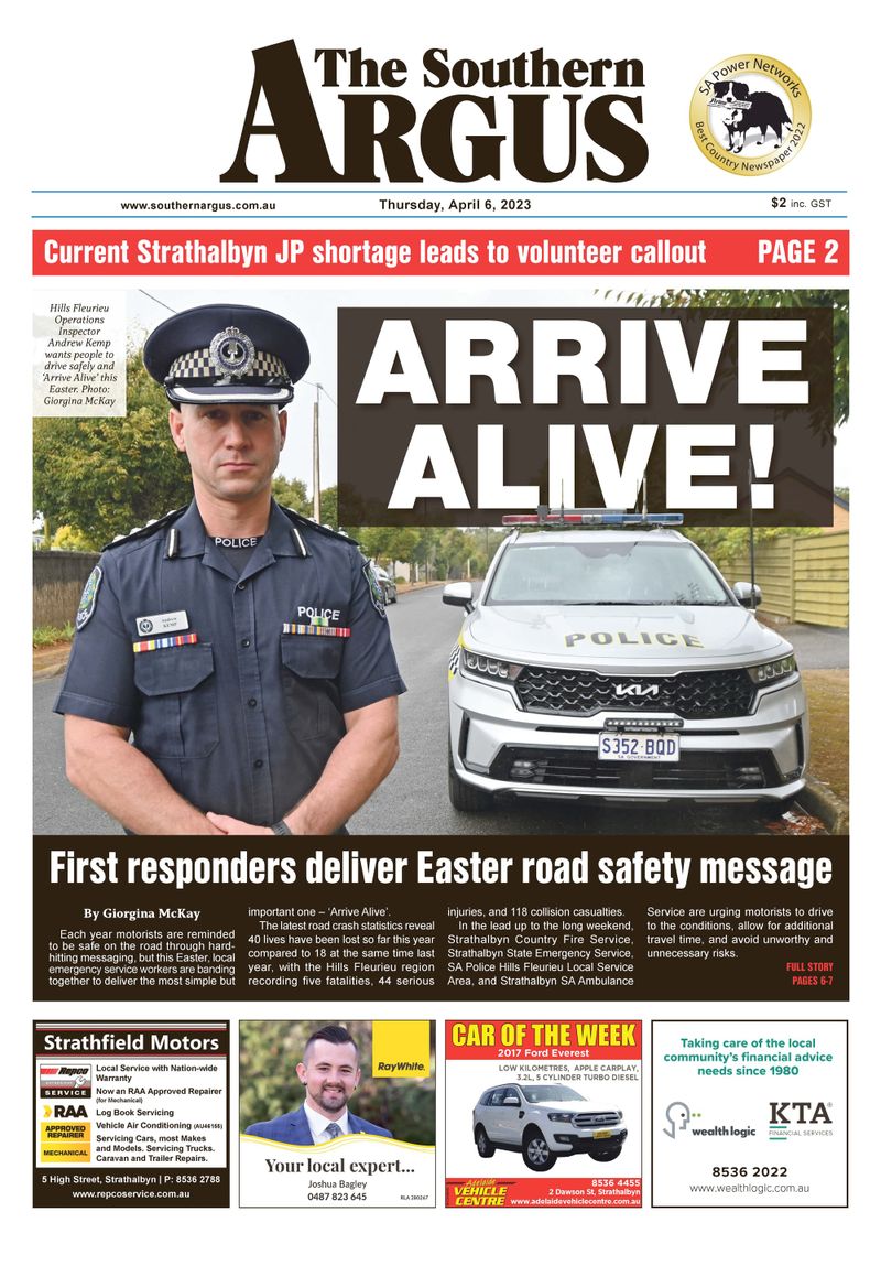 Southern Argus - April 6, 2023 post image