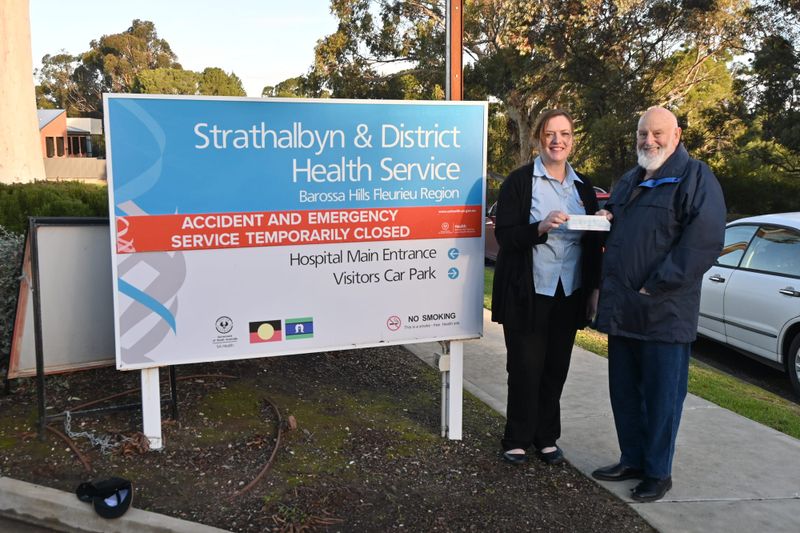 Strathalbyn Op Shop’s hospital donation to go a long way for local patients post image