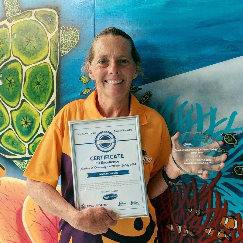Bouyant instructor takes home Learn to Swim award post image