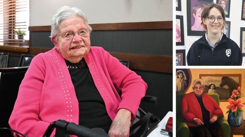 YOUNG AT ART: Two Strathalbyn generations connect through project post image