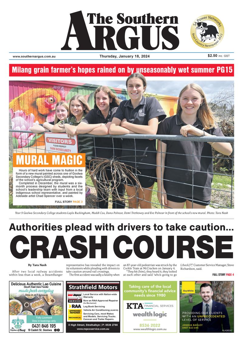 The Southern Argus - January 18, 2024 post image