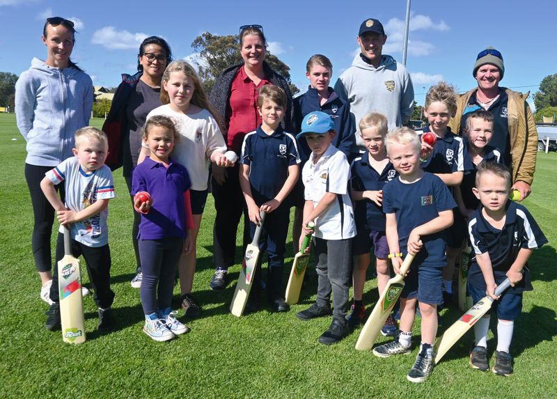 Young cricketers taking a hit at Master Blasters program post image