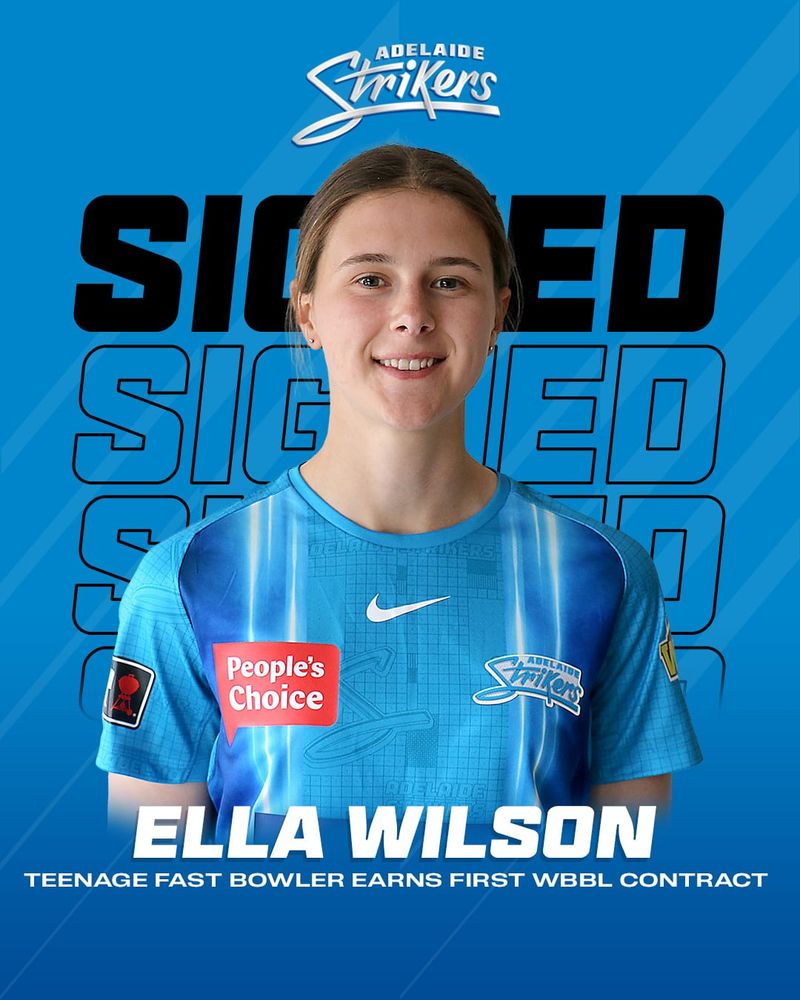 Strikers’ newest recruit ‘super proud’ as former Strathalbyn cricketer chases dream post image