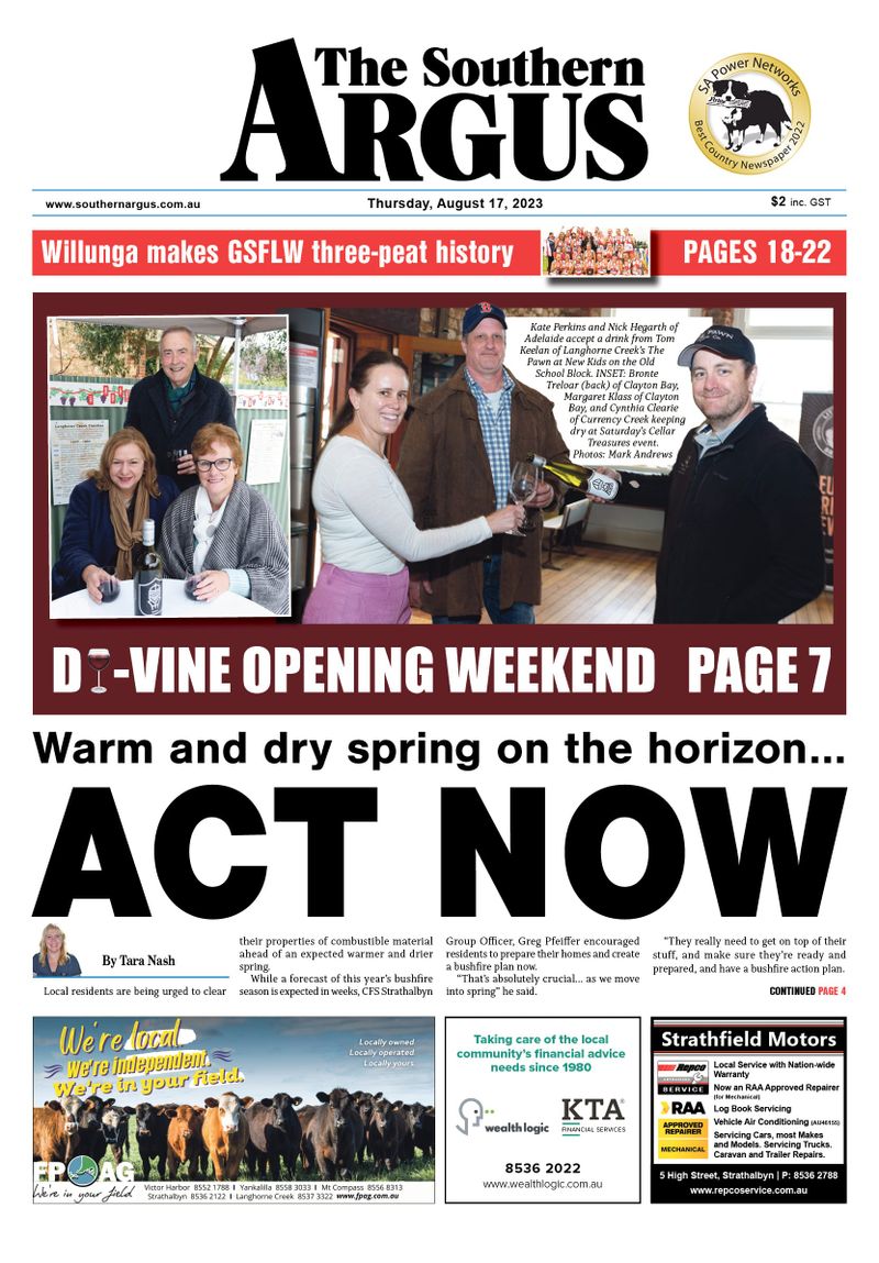 The Southern Argus - August 17, 2023 post image