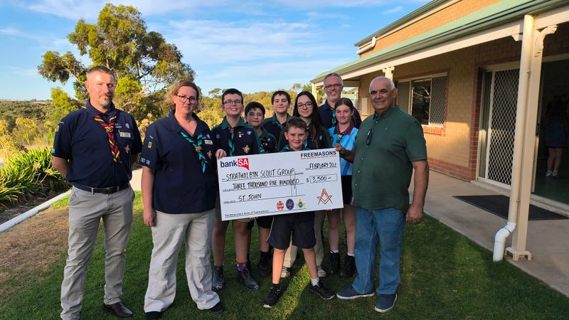 Donation made to Strathalbyn Scouts post image