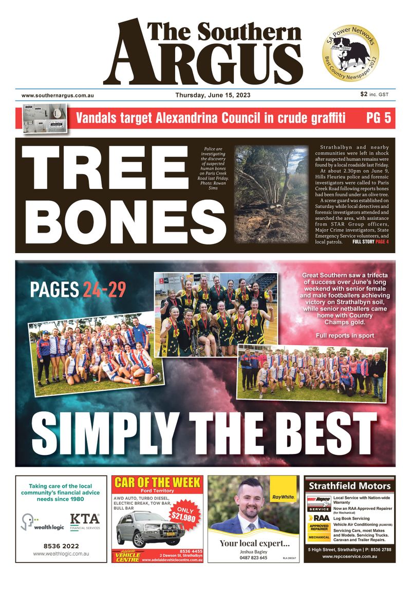 The Southern Argus - June 15, 2023 post image