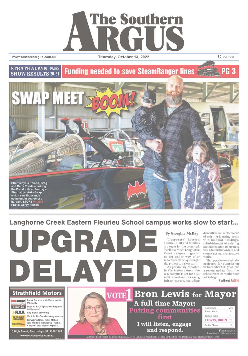 The Southern Argus - October 13, 2022 post image
