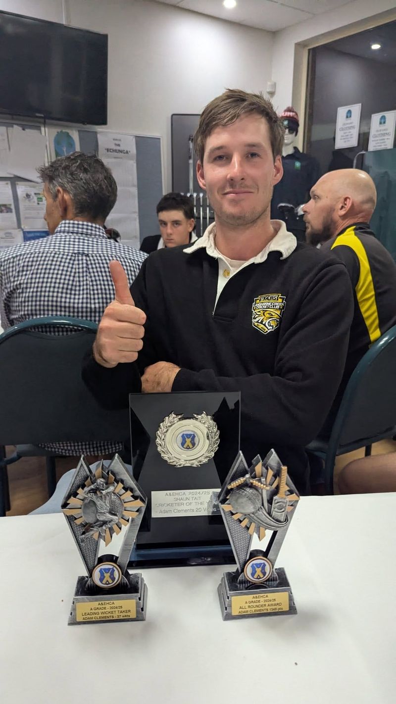 Clements named Cricketer of the Year post image