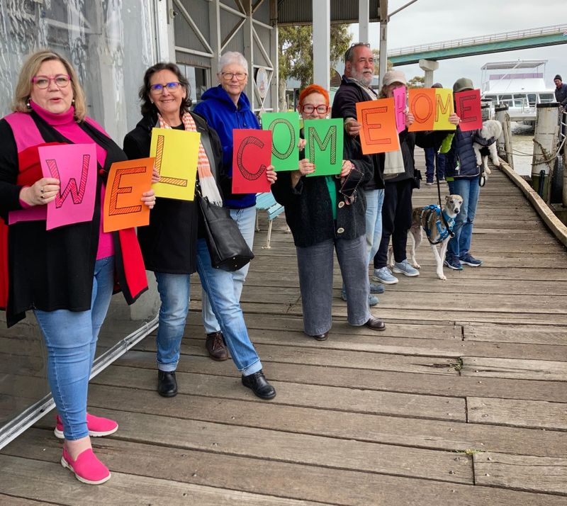 WELCOME HOME: Re-freshed Oscar W steaming towards birthday bash post image