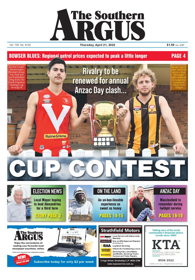 The Southern Argus - April 21, 2022 post image