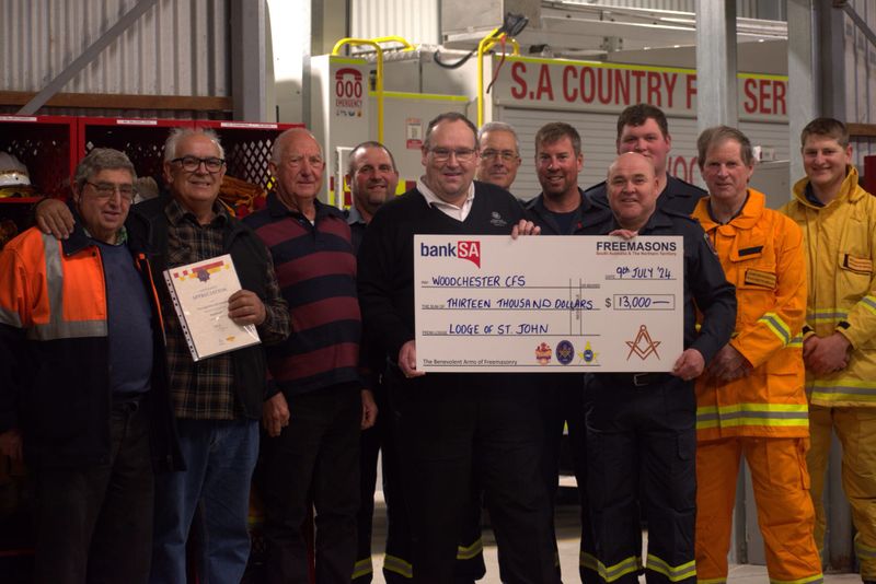 New lockers celebrated at Woodchester CFS post image