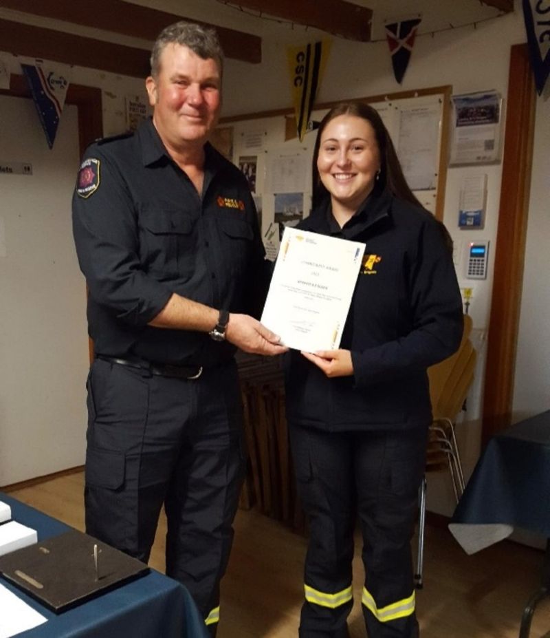 Clayton Bay awards volunteers post image