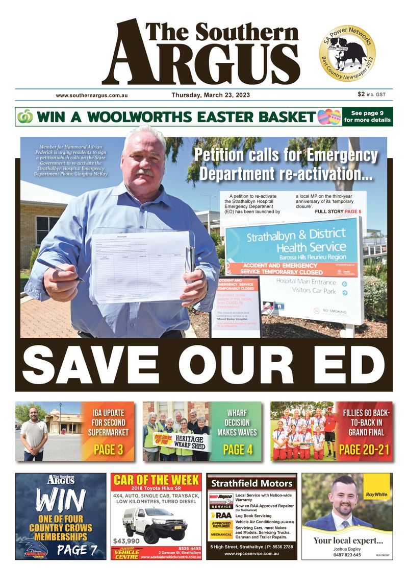 The Southern Argus - March 23, 2023 post image