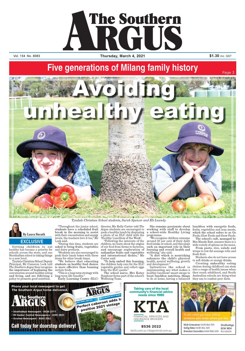 The Southern Argus - March 4, 2021 post image