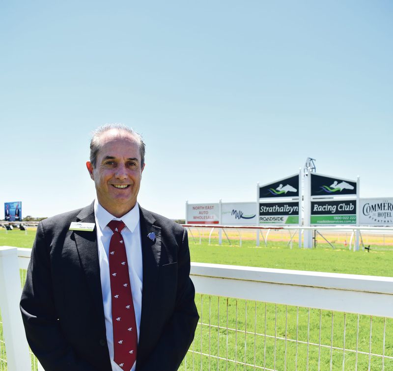 Trevor takes the reins at Strathalbyn racecourse post image