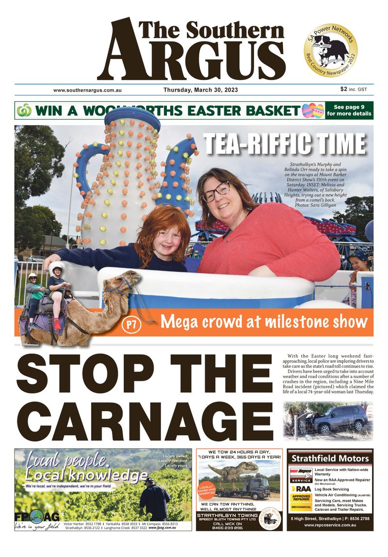 The Southern Argus - March 30, 2023 post image