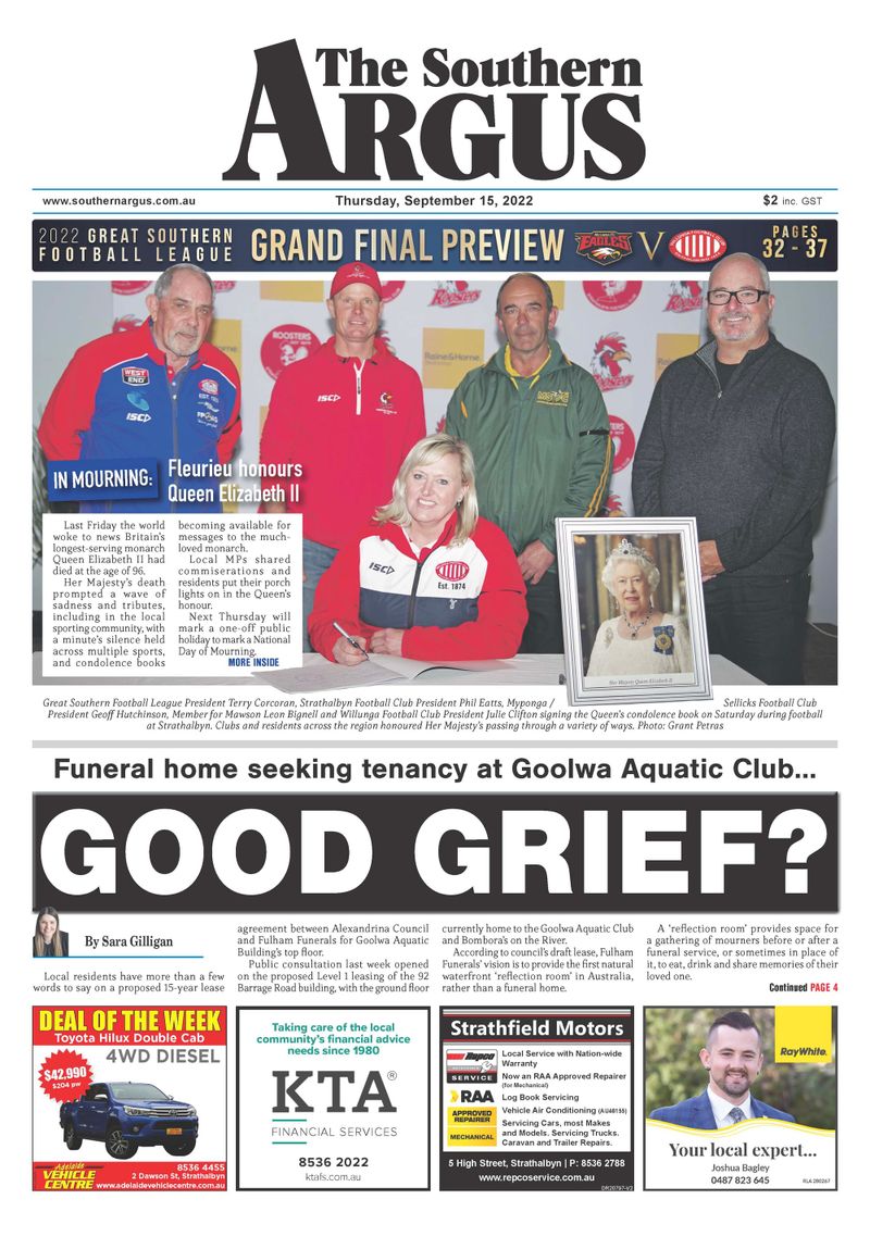 The Southern Argus - September 15, 2022 post image