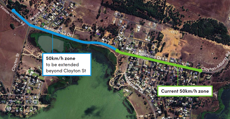 Green light for Fleurieu speed limit change... post image