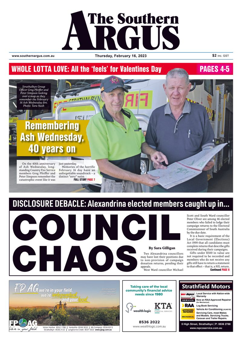 The Southern Argus - February 16, 2023 post image