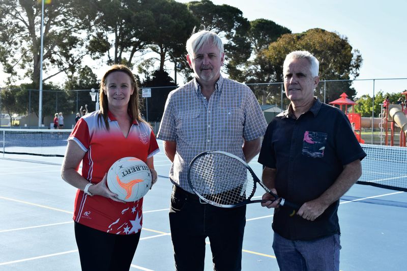 Game, set, match – newly upgraded Strathalbyn courts re-open for community use post image