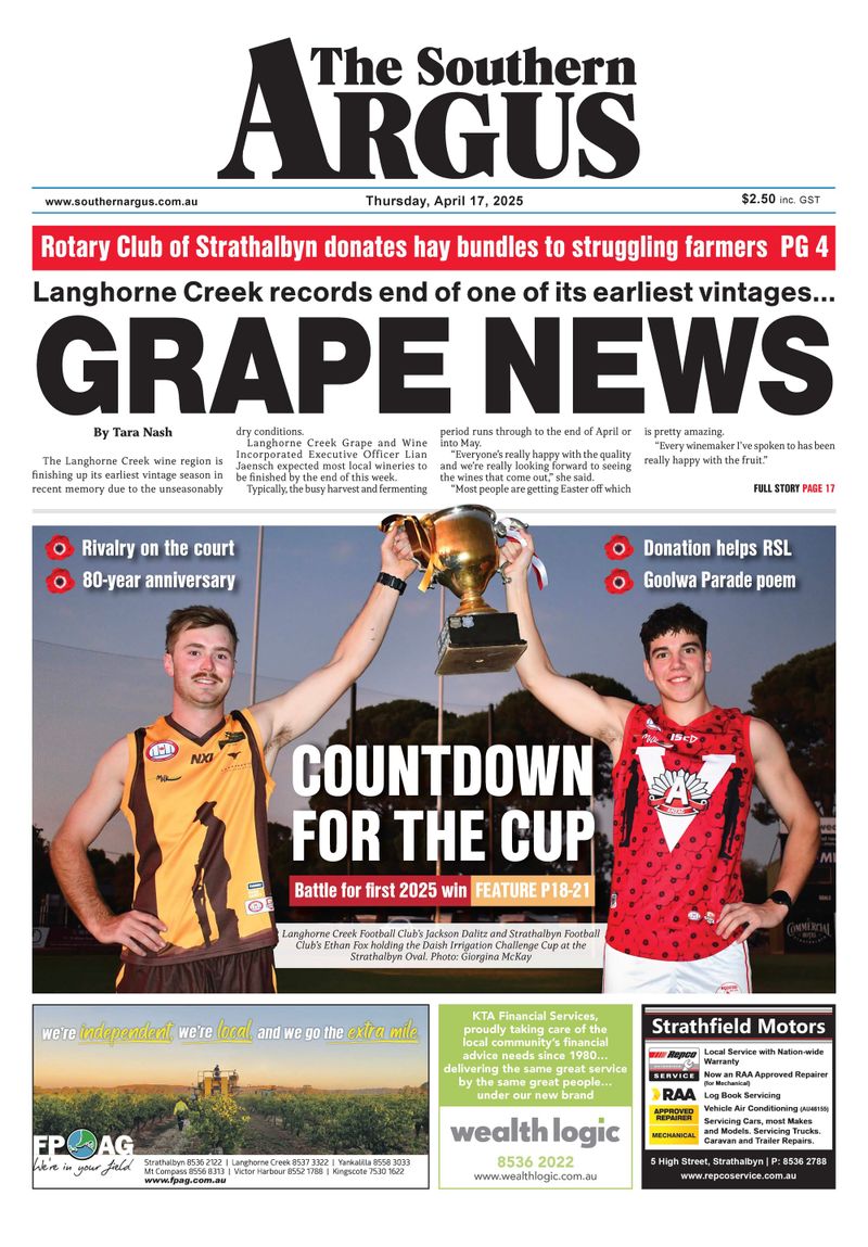 The Southern Argus - April 17, 2025 post image
