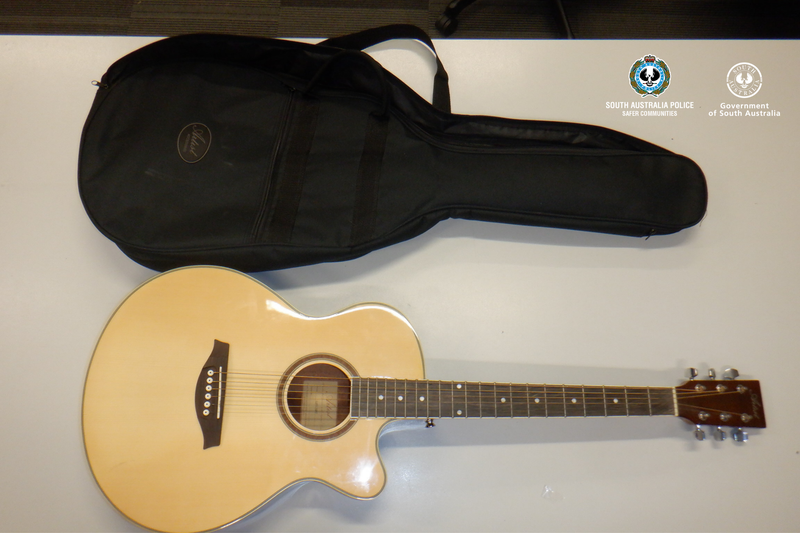 Murray Bridge pair arrested for theft, police seek owner of stolen guitar post image