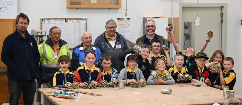 IT’S A BUG’S LIFE: Local Scouts build insect hotels post image
