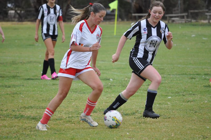 Strikers women take to pitch post image