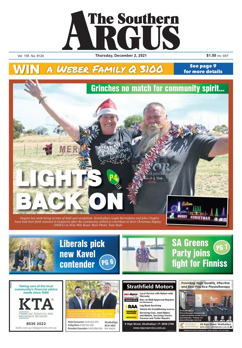 The Southern Argus - December 2, 2021 post image