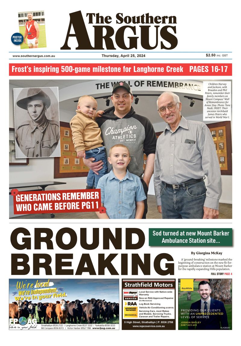 The Southern Argus - April 25, 2024 post image