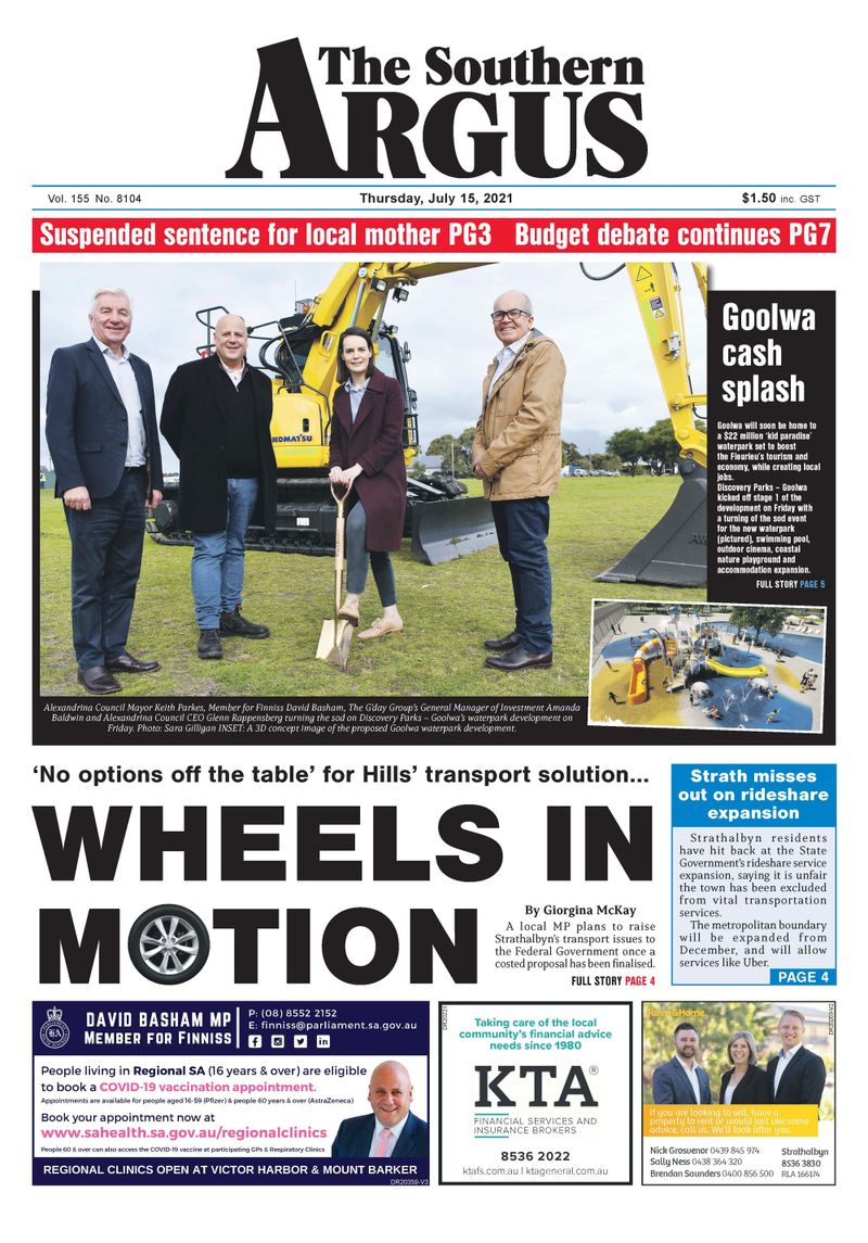 The Southern Argus - July 15, 2021 post image