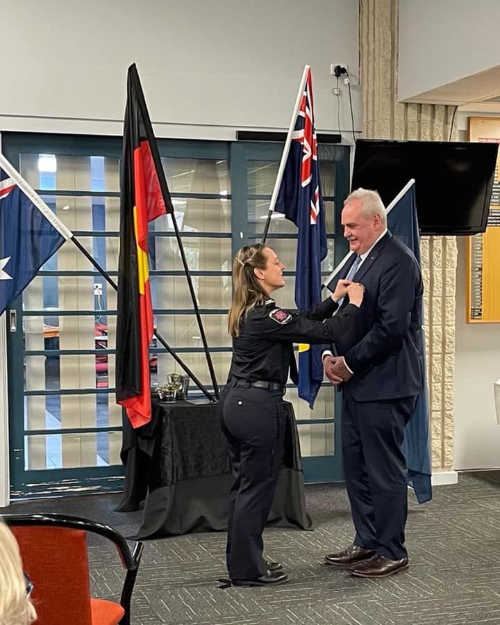 Local MP’s firefighting efforts nationally recognised post image